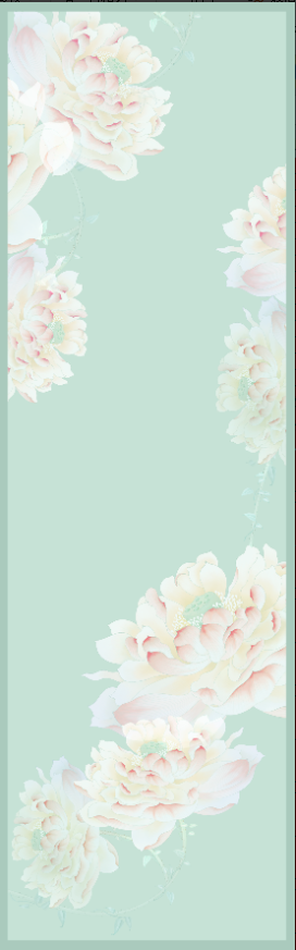 Silk jacquard double-sided long scarf 1512