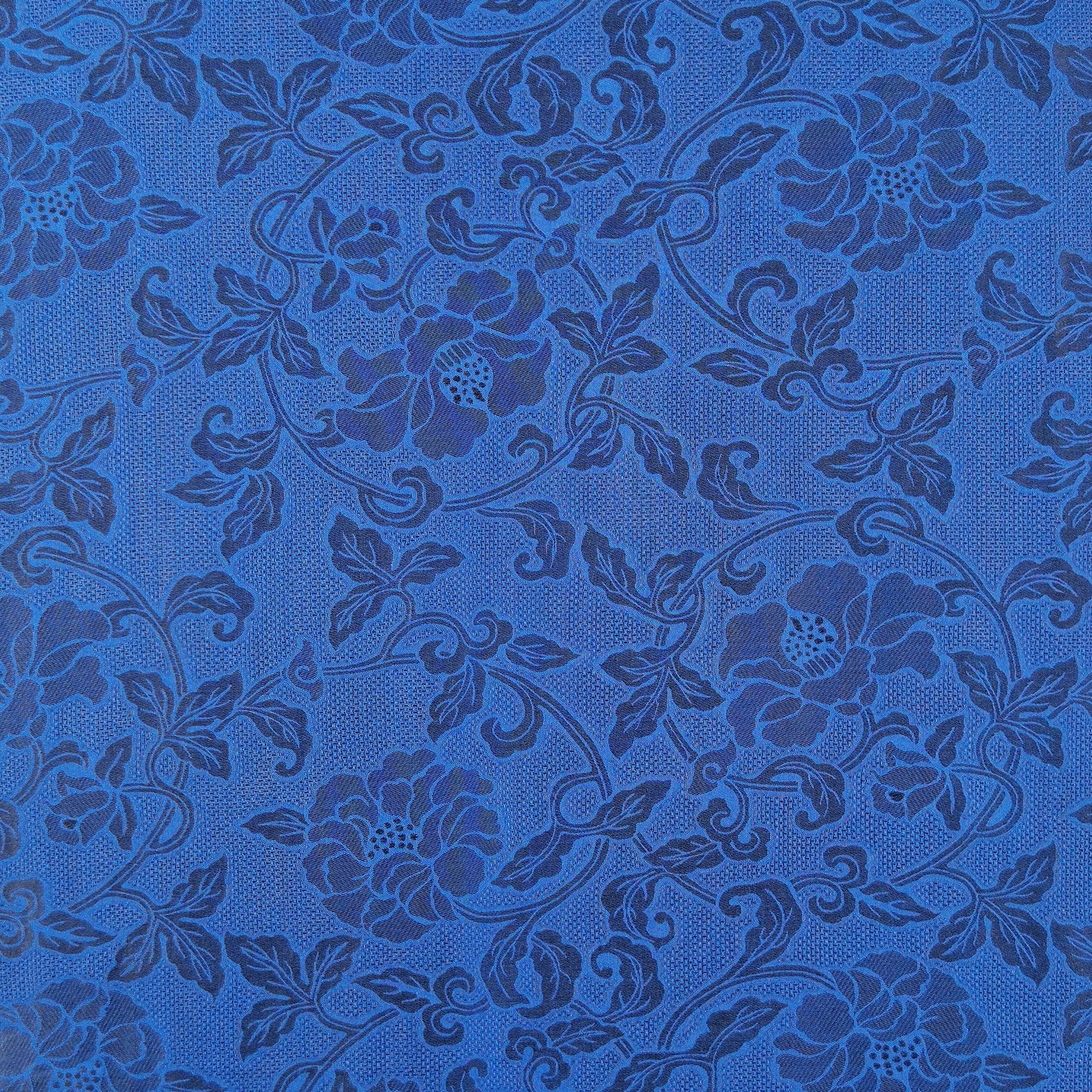 Silk/Viscose Jacquard Floral