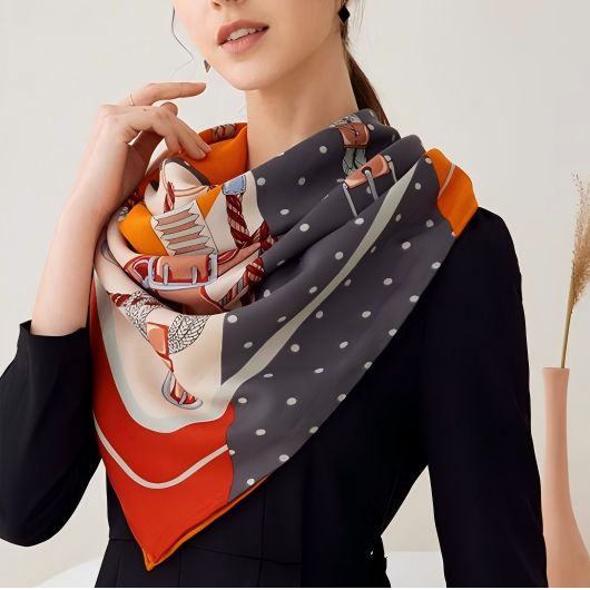 Silk/wool  Shawl (harness)