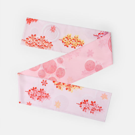 Silk ribbon scarf  015