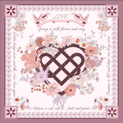 Silk Satin scarf  (6403)