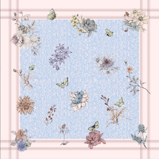 Silk satin scarf  （6901)